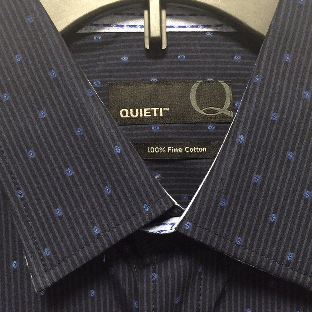 ⚡️NWT- Quieti Men’s Dress Shirt - Picture 5 of 8